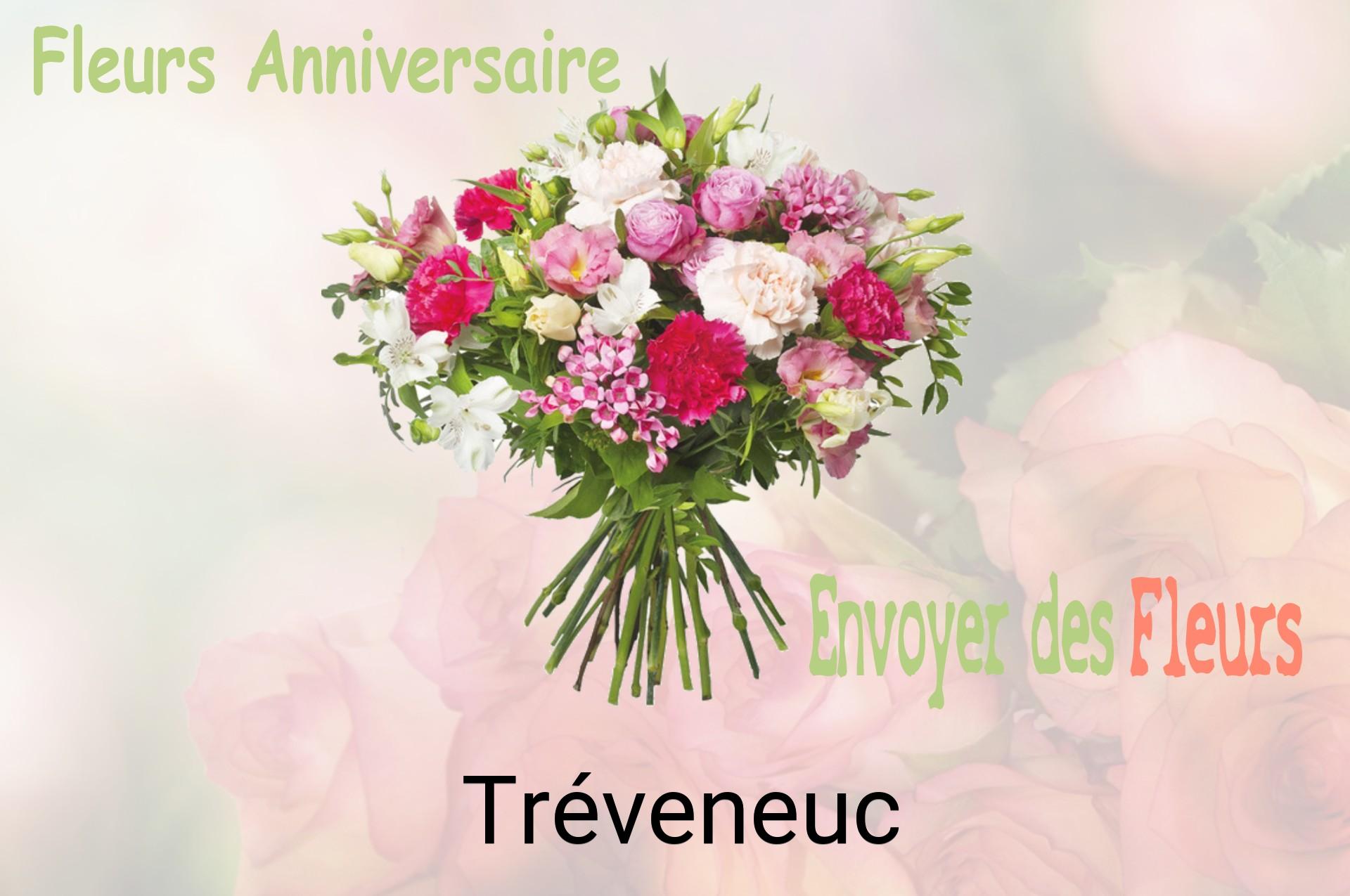 Bouquet de fleurs d’anniversaire livré à Tréveneuc