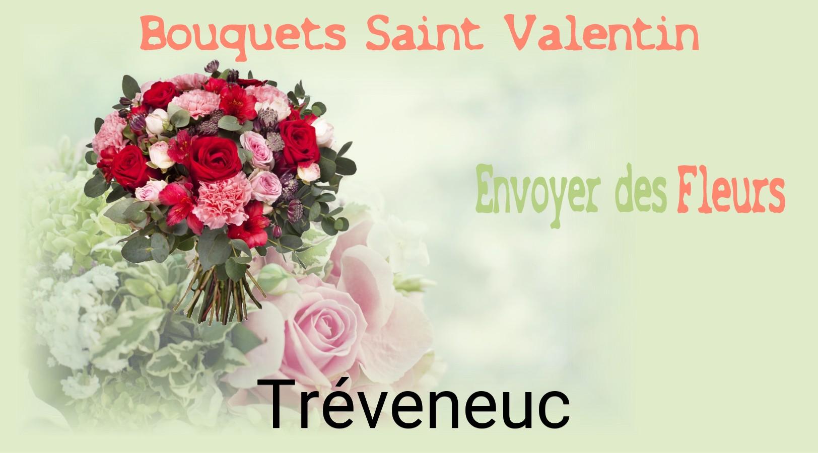 Roses de Saint-Valentin livrées à Tréveneuc